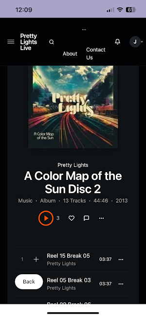 Pretty Lights Live Screenshot 1