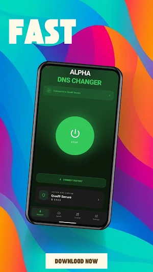 Alpha DNS Changer Screenshot 1