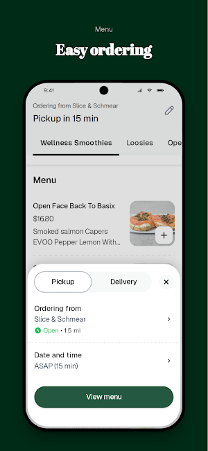 Slice & Schmear To Go Screenshot 2