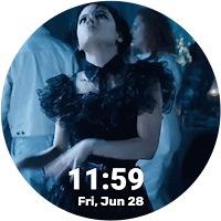 Wednesday Animated Watch Face