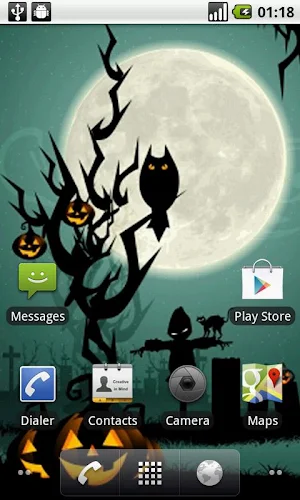 Halloween Live Wallpaper Screenshot 2