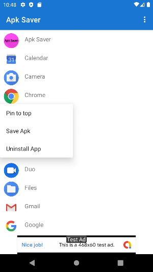 Apk Saver Screenshot 1