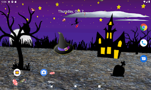 Happy Halloween LWP Screenshot 1