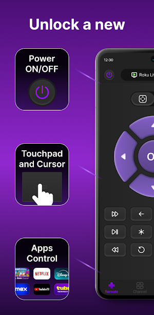 TV Remote For Roku&Smart TV Screenshot 1
