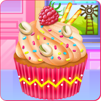 Colorful Muffins Cooking