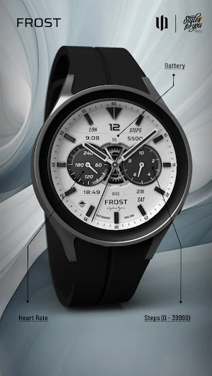 S4U Frost - classic watch face Screenshot 3
