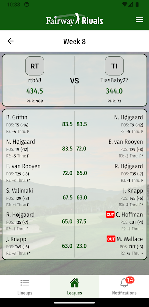 FairwayRivals Screenshot 1