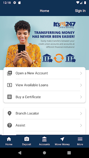 Allvac Savings & CU Screenshot 0