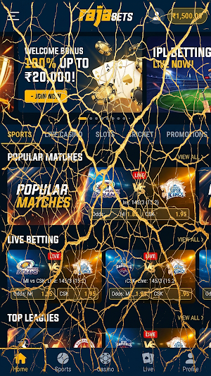 Rajabets Screenshot 0