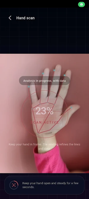 Fortune & Palmistry: Scanner Screenshot 1