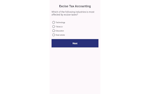 TaxAccounting Quiz Screenshot 0