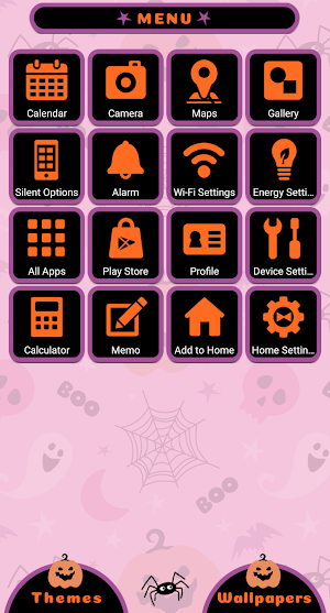 Halloween Sweets Theme +HOME Screenshot 1