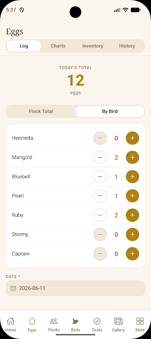 Flock Companion: Poultry Logs Screenshot 2