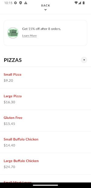 Fat Daddy's Pizza Screenshot 2