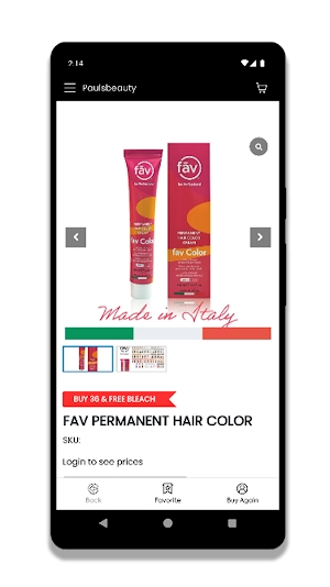 Paul's Beauty warehouse Screenshot 1