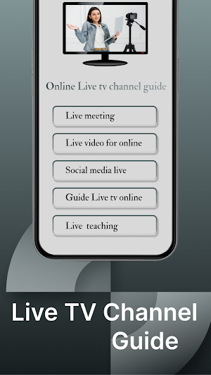 Live TV Channels Guide Screenshot 1