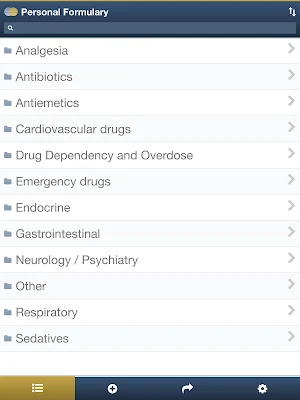 Personal Formulary Screenshot 3
