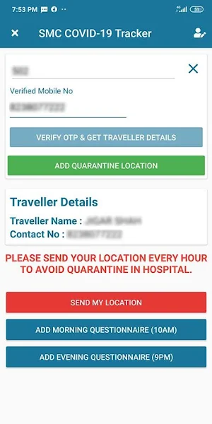 SMC COVID-19 Tracker Screenshot 3
