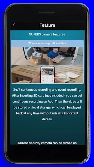 NUFEBS Camera Guide Screenshot 0