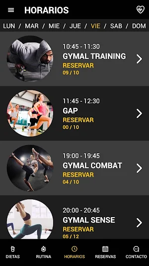 GymalFit Screenshot 1