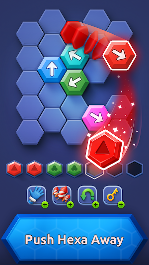 Triple Hexa - Match Colors Screenshot 0