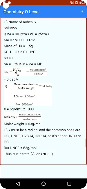 Chemistry O Level Notes screenshot 5