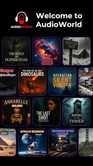 AudioWorld - Audio Stories Screenshot 0