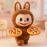 Labubu Pizza Cafe