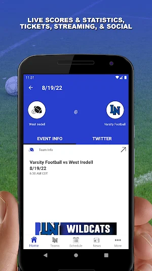 Lake Norman Wildcats Screenshot 2