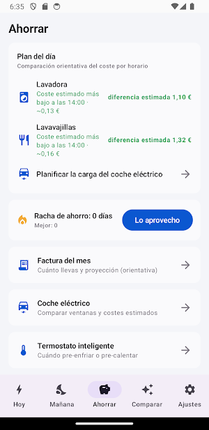 Precio Luz IA: PVPC hoy Screenshot 2