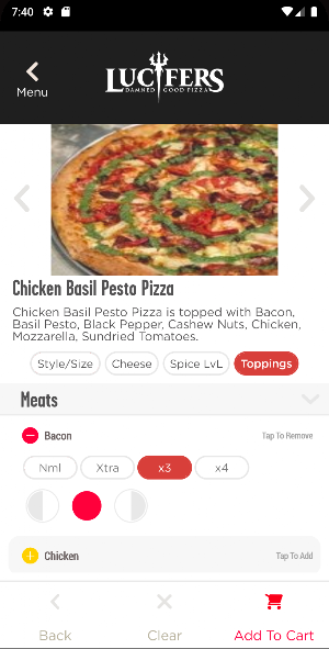 Lucifers Pizza Screenshot 3