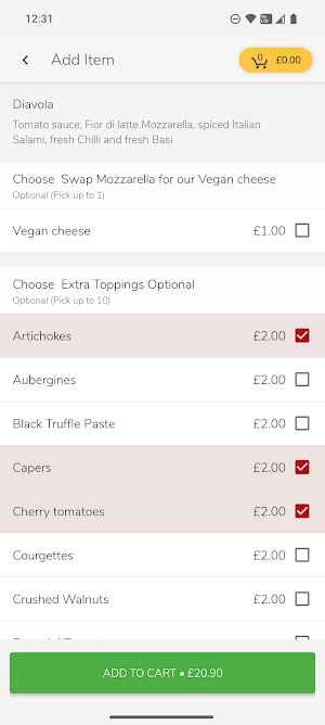 Pizza Amore - East Barnet Screenshot 2