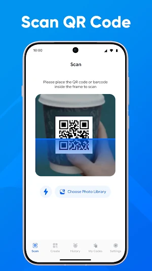 QR Code Scanner Barcode Reader Screenshot 0