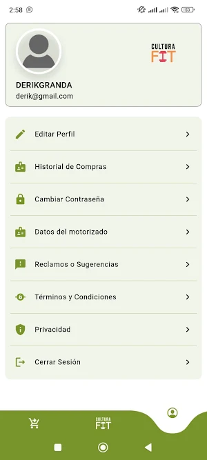 Cultura Fit Screenshot 2