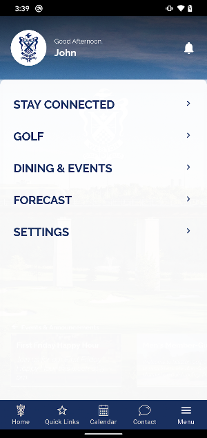 Weston Golf and Country Club Screenshot 1