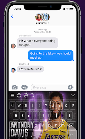 Anthony Davis Keyboard Lakers Theme 2021 For Fans Screenshot 1