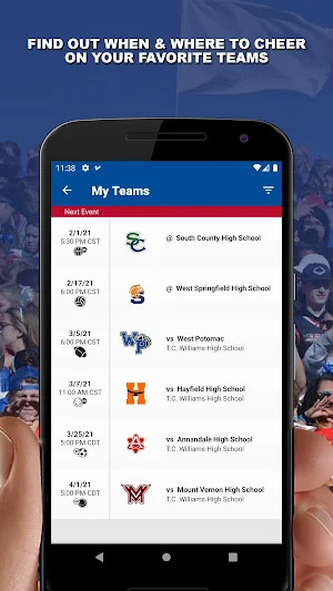 Titans Athletics Screenshot 1