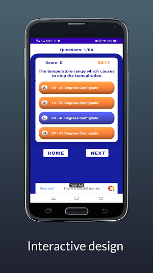 Class 9 Biology Quiz Screenshot 1