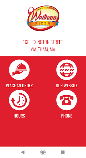 Waltham Pizza Screenshot 0
