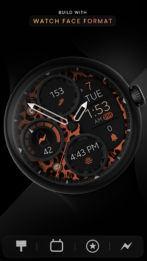 Dream 150 Leopard Watch Face Screenshot 2