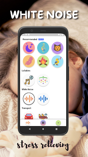 Baby Sleep Sounds: White Noise Screenshot 1