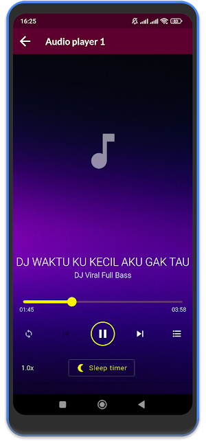 Dj Waktu Ku Kecil Remix Viral Screenshot 2