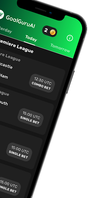 GoalGuruAI - Bet Predictions! Screenshot 1