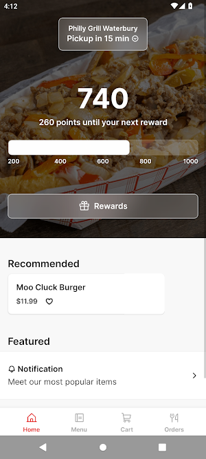 The Philly Grill Restaurant Screenshot 0