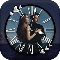 Photo Clock Live Wallpaper