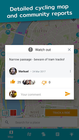 Prague on Bike Screenshot 2