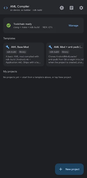 AML's Compiler Screenshot 0