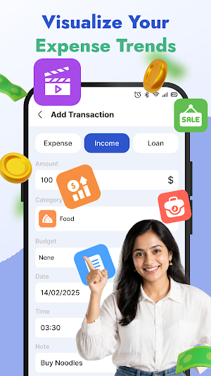 Personal Expense Tracker Screenshot 2