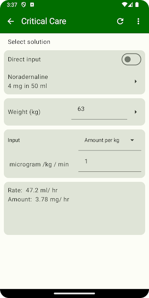 Dose Chex Screenshot 1