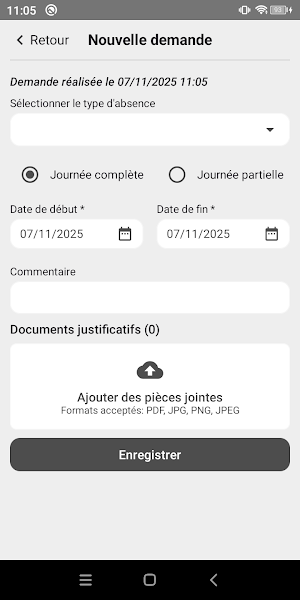 Portail RH Screenshot 2